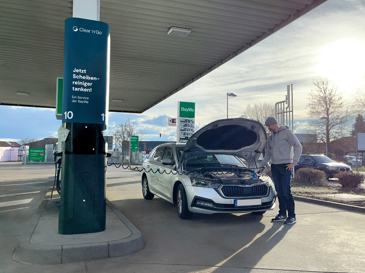 Auto mit Eco Tank Clear´n´Go